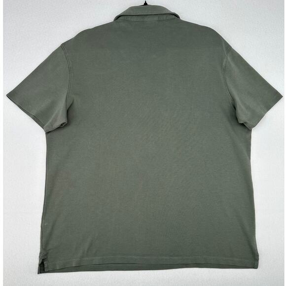 Apt 9 Green Polo Style Short Sleeve Shirt XL Casual Cotton - Picture 3 of 5